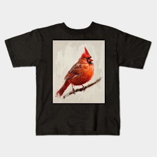 Cardinal Bird Graphic Collection Kids T-Shirt